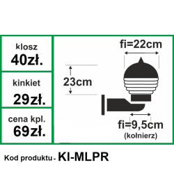 Kinkiet - Mleczne Prążki  - KI-MLP