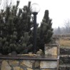 Lampa ogrodowa - Dymna Kula  wysokość 104cm